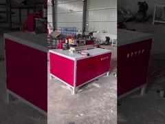 Otomatis kecil Palet Kayu Blok Saw Cutting Cutter membuat Mesin