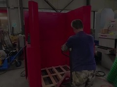 Pallet Dispenser Mengotomatiskan Pallet Handling, Pallet Stacking dan Pemecah Mesin