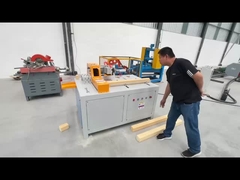 Mesin pemotong blok kayu industri otomatis