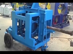 Portable Log Debarker Mesin Pengelupasan Kayu Dengan PTO Traktor Untuk Menghilangkan Kulit