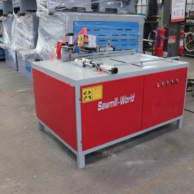 Automatic small Wood Pallet Block Saw Cutting Cutter making Machine