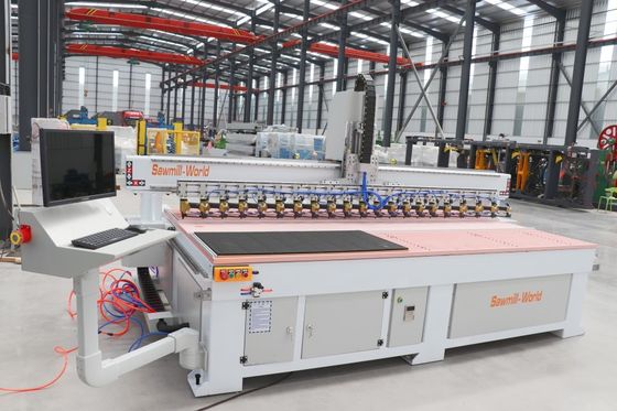 Acoustic Wall Panel Making Machine Automatic Sound Insulation Panel Nailing Machine