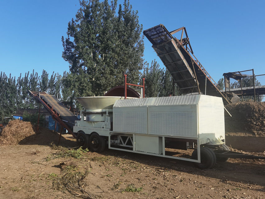 Agricultural Wood Crusher Drum Wood Chipper Biomass Briquette Machines