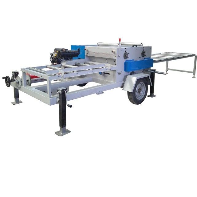 Wood Edger Twin Blade Board Edger Mobile Used Woodworking Circular Sawmill