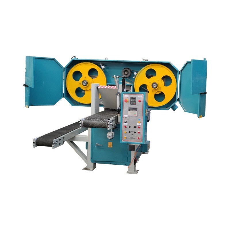 Wood Saving Heavy Duty Precision Horizontal Resaw Bandsaw Machine with Inverter Feeding