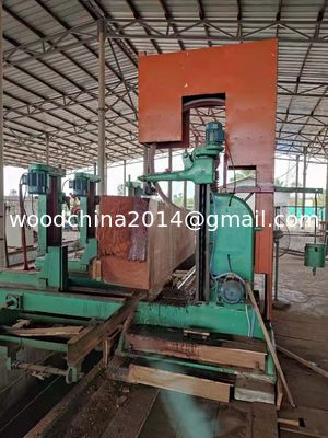 60' 'Tugas berat CNC Mesin gergaji kayu pita vertikal gergaji pabrik Log Commercial Cut Saw untuk kayu