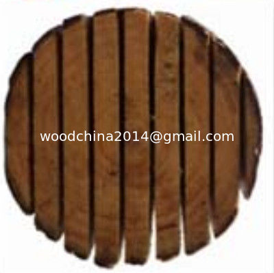 Ganda Spindle Multi Blade Rip Saw, Multi RipSaw lini produksi untuk memotong log bulat