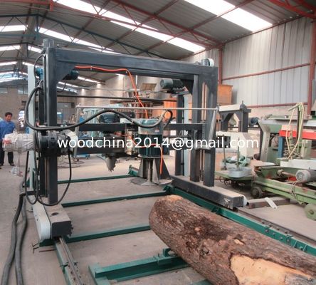 Otomatis Swing Blade Circular Sawmill 2000mm Board Edger Untuk Sawmill