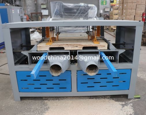 Produsen Pasokan Kayu Palet Membuat Mesin Kayu / Double Head Kayu Palet Notcher