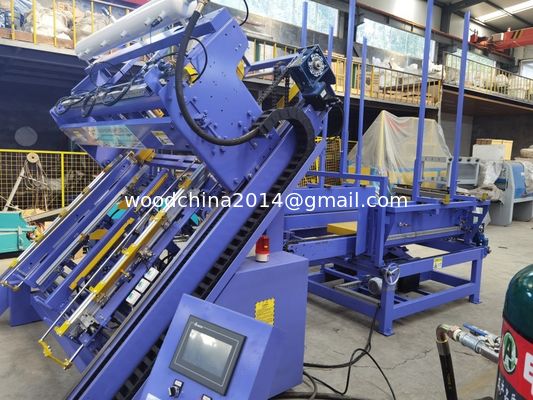 Pallet Membuat Cina Mesin Pallet Nailer Kayu Otomatis, Mesin Paku Pallet Kayu