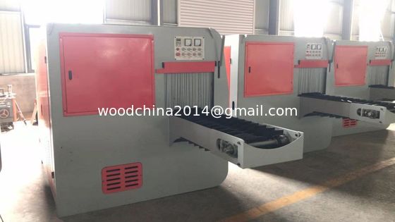 Kayu Log Bulat Multiple Multi Blade Rip Saw wMesin Pemotong Kayu Saw