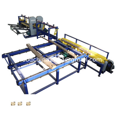 Otomatis Woodworking Portable Big Logs Vertical Bandsaw Mesin