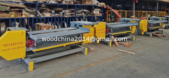 Mesin Pemberantasan Palet, Pemberantasan Palet Pengolahan Lebar Palet 1750mm