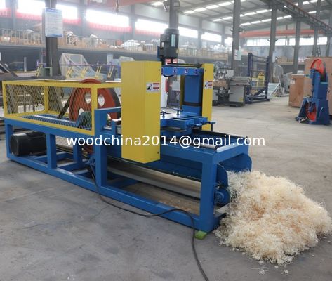 300-500MM Excelsior Panjang Mesin Pemotong Wol Kayu / Mesin Membuat Wool Kayu