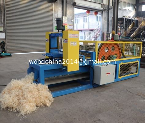 300-500MM Excelsior Panjang Mesin Pemotong Wol Kayu / Mesin Membuat Wool Kayu