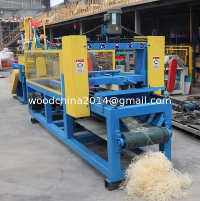 Panjang 500mm Logs Pengolahan Mesin Wool Kayu Firelighter pembuatan