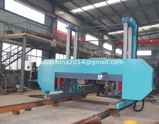 Harga Murah Jual Pabrik Mesin gergaji pita otomatis Mesin gergaji pita horizontal untuk batang berdiameter besar