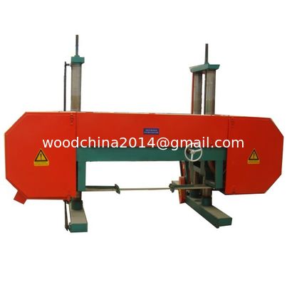 Ukuran besar horizontal broad band industri mesin gergaji untuk mesin pengolahan kayu