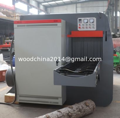 Kayu Log Bulat Multiple Multi Blade Rip Saw wMesin Pemotong Kayu Saw