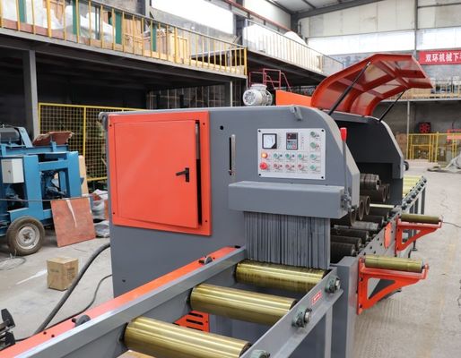 Double Shaft Multi Blade Rip Saw Circular Sawmill Untuk memotong kayu persegi