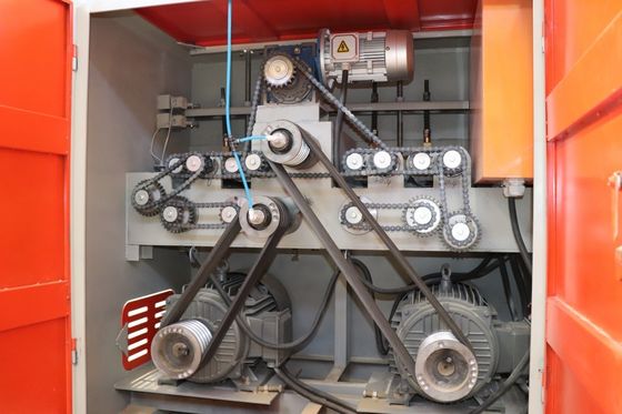 Double Shaft Multi Blade Rip Saw Circular Sawmill Untuk memotong kayu persegi