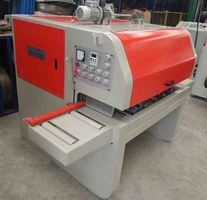 Double Shaft Multi Blade Rip Saw Circular Sawmill Untuk memotong kayu persegi