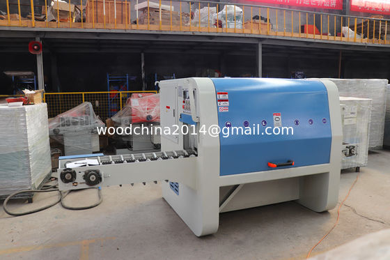 Kayu Log Kayu Multiple Blade Portable Mesin gergaji lingkaran untuk log bulat