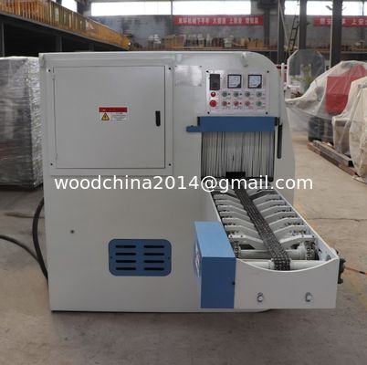 Industrial Timber Logs Multiple Automatic Straight Line Gang Log Wood Cutting Multi Blade Rip Saw Machine