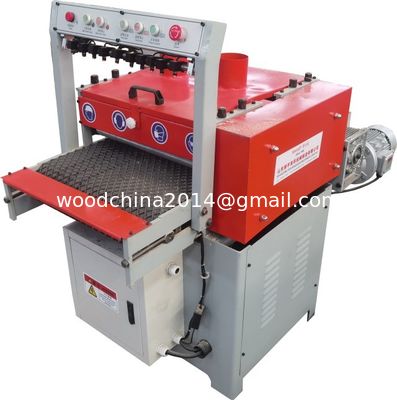 Infrared Multiple Wood Multi Blade Rip Saw Mesin