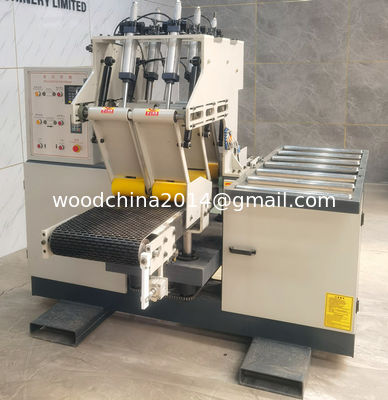 Heavy Duty Multi Head Horizontal Bandsaw Resaw Dengan Presisi Tinggi