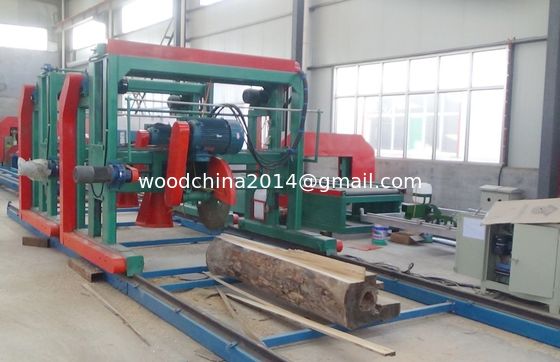 Angle Swing Blade Saw Double Blades Circular Saw, Square Wood Cutting Circular Sawmill Mesin