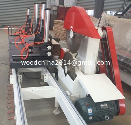 CT3000 Mesin pemotong kayu multi blade circular saw multi rip saw, Twin Blades Circular Sawmill untuk dijual