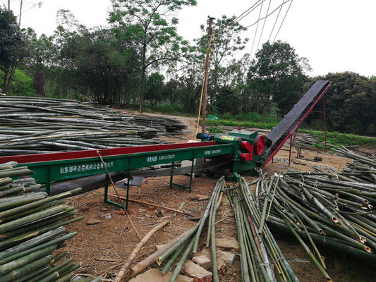 SH216/218 Drum Wood Chipper Machine Mesin pemotong kayu otomatis industri