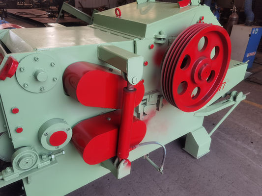 SH216/218 Drum Wood Chipper Machine Mesin pemotong kayu otomatis industri