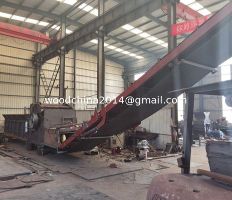 10 Ton/H Wood Chipper Shredder Mesin Kehutanan Gergaji Parut Penghancur Kayu Harga Pulverizer