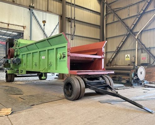 Mesin Penghancur Kayu Chipper Kehutanan Mesin Penghancur Serbuk Gergaji Kayu Pulverizer