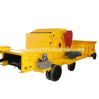Mesin Penghancur Kayu Chipper Kehutanan Mesin Penghancur Serbuk Gergaji Kayu Pulverizer