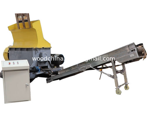 Kualitas baik dan harga murah mesin penghancur palet kayu untuk dijual, limbah palet daur ulang Shredder