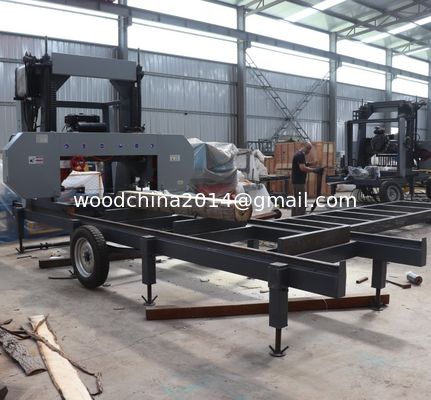 Mesin gergaji kayu MJ1000 Mesin gergaji pita pemotong kayu mesin gergaji mesin gergaji mesin gergaji portabel bensin/diesel