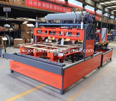 Mesin Pemaku Pallet Kayu Semi-Otomatis dengan mesin pemaku palet kayu Palletizer