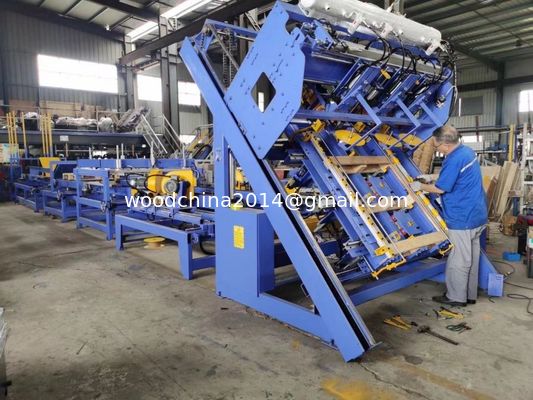 Pallet Membuat Cina Mesin Pallet Nailer Kayu Otomatis, Mesin Paku Pallet Kayu