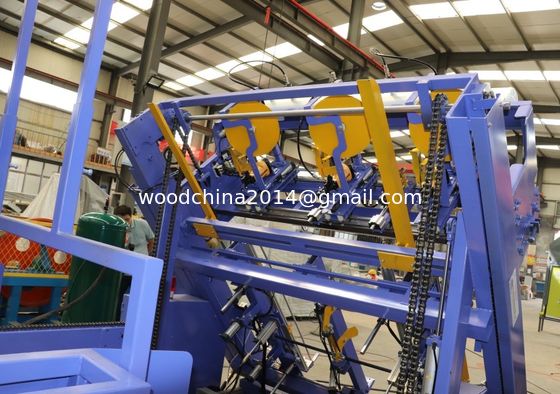 Peralatan Pembuatan Pallet Otomatis Mesin Paku Pallet Kayu Satu Orang Untuk EPAL AS