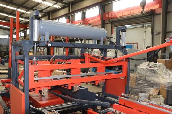 Mesin Paku Pallet Kayu Semi Otomatis Mesin Pallet Denailer 800-1300mm