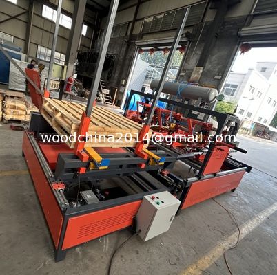 Pallets Kayu Otomatis Block Nailing Mesin Nailer Palet Mesin Untuk Membuat Palet Kayu