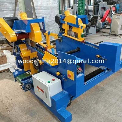 Efisiensi tinggi Double end trim saw panel mesin pemotong kayu melihat Circular Saw