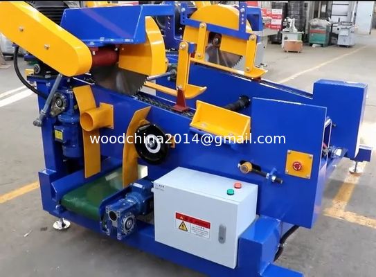 Wood Cut Off Saw Double Head Trim Saw Untuk Palet Board, Woodworking Blade Circle Saw