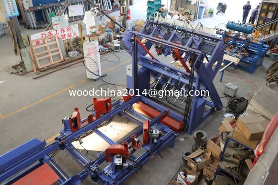 Mesin Pembuatan Palet Kayu Otomatis yang Luar Biasa, Jalur Produksi Palet Kayu Gaya Euro