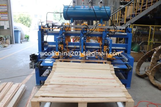 Mesin Pembuatan Palet Kayu Otomatis yang Luar Biasa, Jalur Produksi Palet Kayu Gaya Euro
