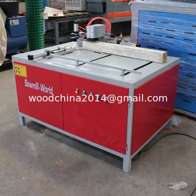 Otomatis kecil Palet Kayu Blok Saw Cutting Cutter membuat Mesin
