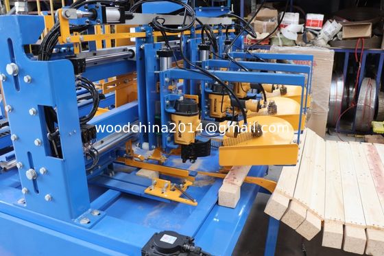 Desain profesional sertifikasi CE pallet kaki dermaga mesin kuku koneksi otomatis